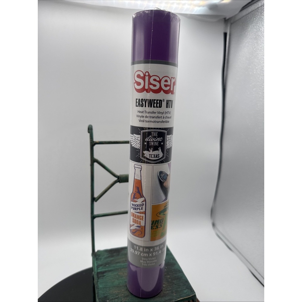 Siser Easy Weed Htv Very Violet Roll 11.8"X36" Cricut Use NIP